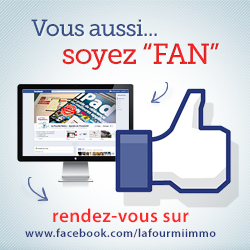 Suivez La Fourmi immo Belgique sur Facebook