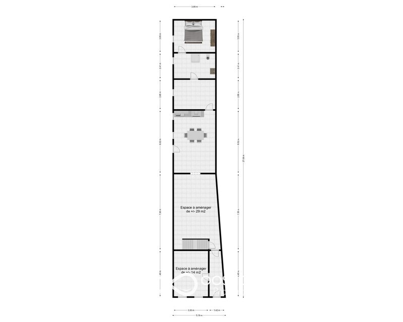 Un ensemble immobilier (Logements + double garage) - 111037821 chantrenne 8 9 floor 1 first design 20211102 47a504