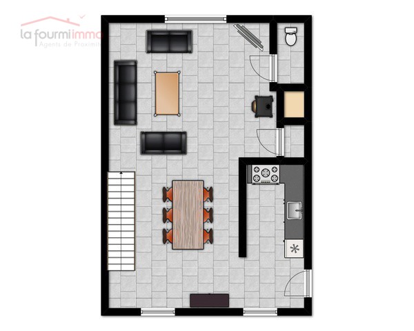 Appartement duplex 2ch à 5' de Couvin - Sbaudartniv1